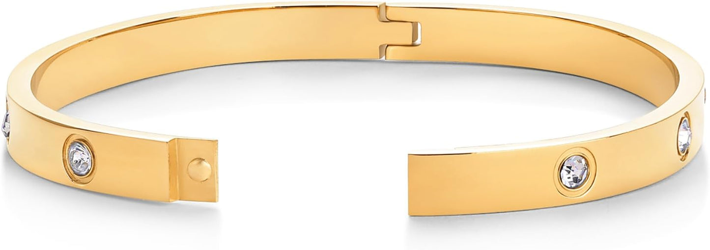 Halo Dot Bracelet | Gold