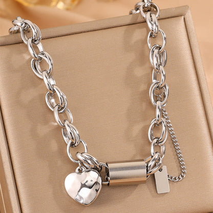 Heartened Chunky Necklace | Gold
