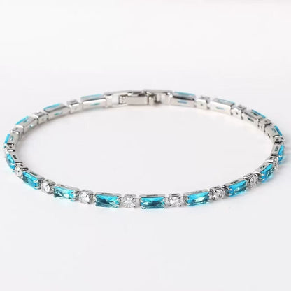 Natural Turquoise Stone Bracelet | Gold