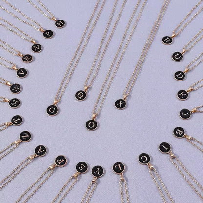 Monette Initial Necklace | Gold