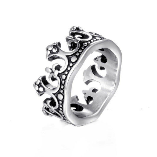 Prestige Monarch Ring | White Gold
