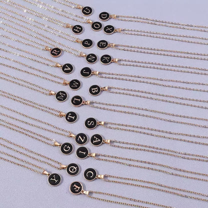 Monette Initial Necklace | Gold