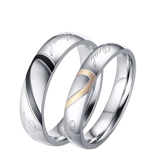 Eternal Couple Ring | White Gold