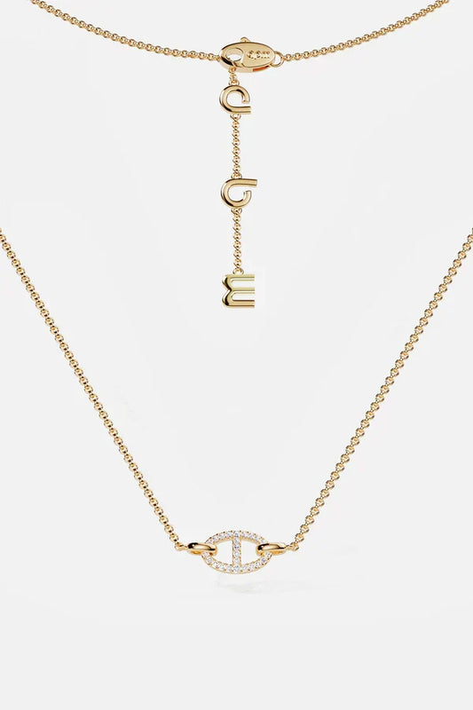 Isla Marina Necklace | White Gold