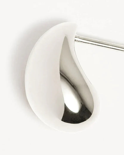 Mato Drop Earrings | White Gold