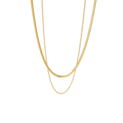 Juliana Solvia Necklace | Gold